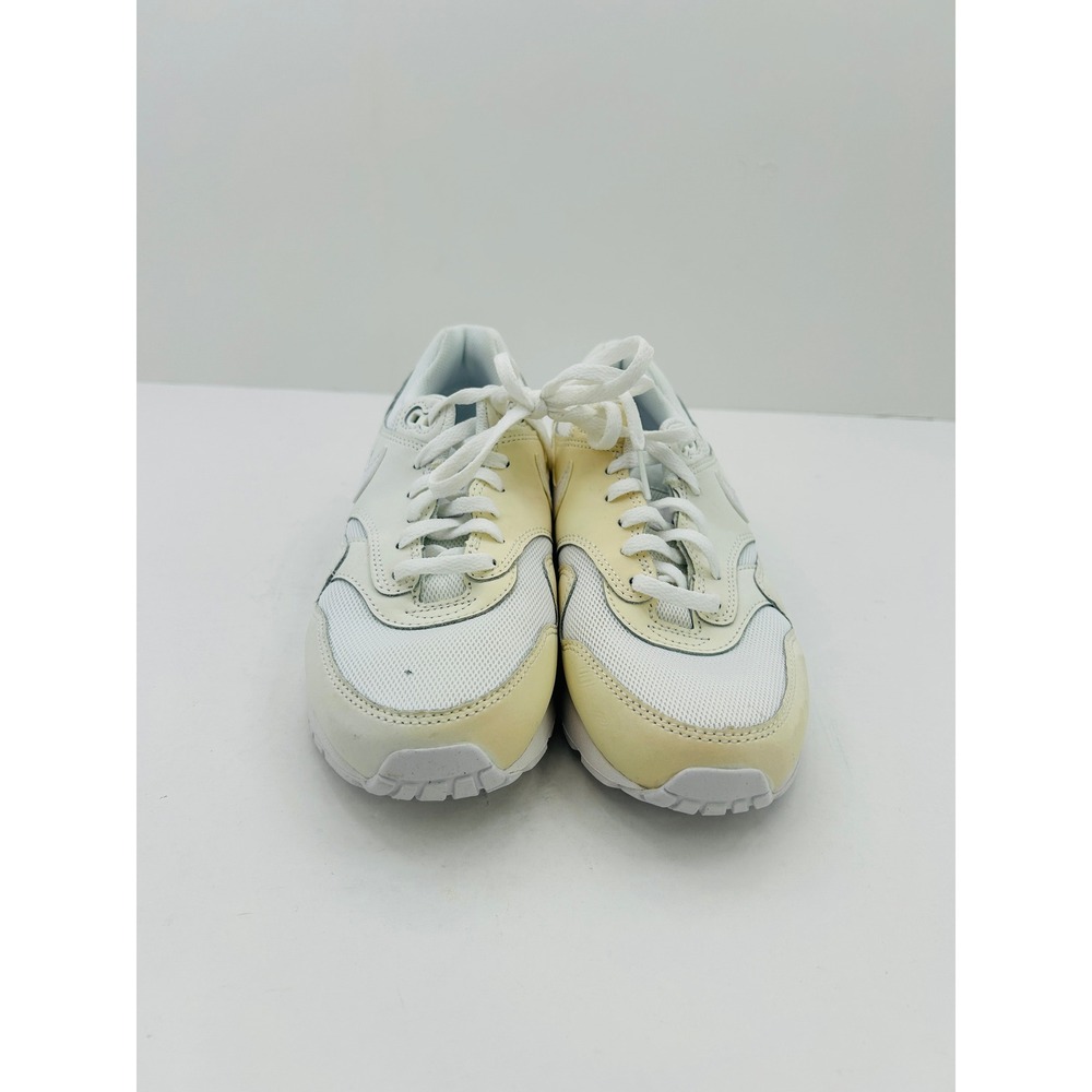 Nike Air Max 1 Sneakers Boys 5Y White New Without Box - Picture 1 of 8